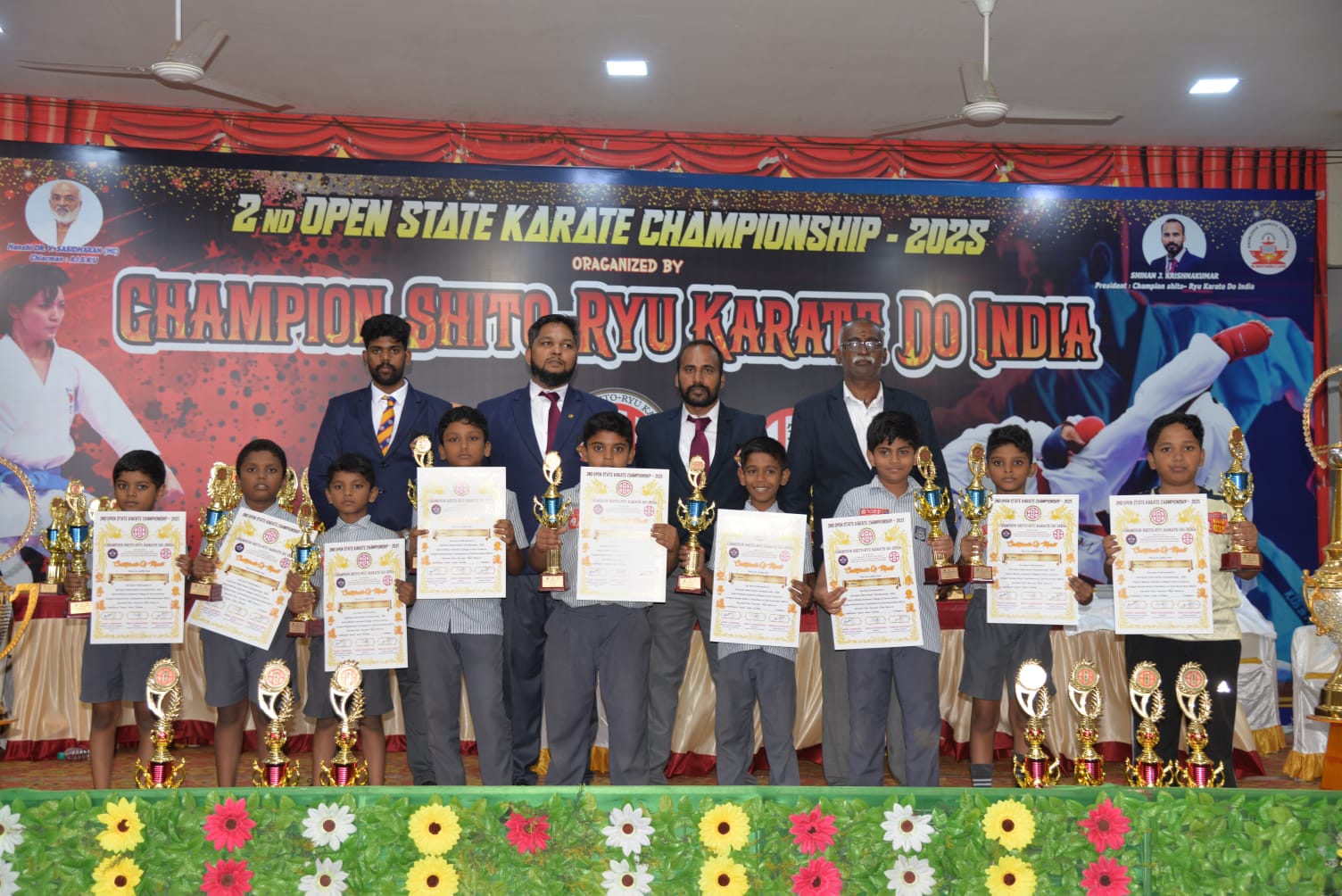 Our school proudly participated in the 2nd Open State Karate Championship 2025.